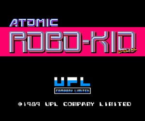 Atomic Robo-Kid Special (Japan) Screenshot